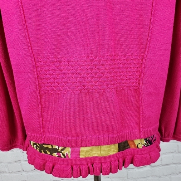 Patchington Lagenlook Pleated Hem Contrast Lined Car… - Picture 7 of 9